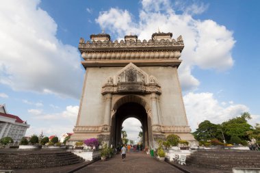 Patuxai, Vientiane, Laos Abide