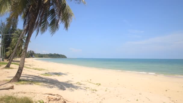Mar Bonito Céu Azul Mar Andaman Tailândia — Vídeo de Stock