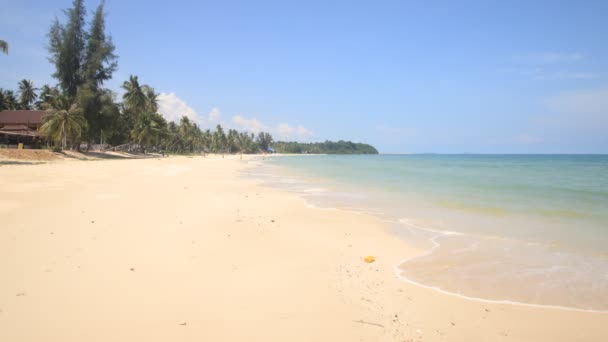 Wunderschönes Meer Und Blauer Himmel Andaman Meer Thailand — Stockvideo