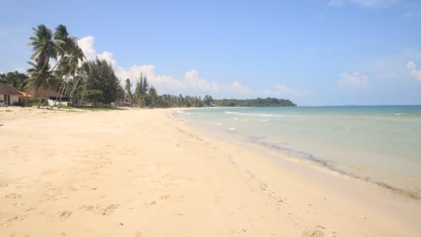 Bellissimo Mare Cielo Azzurro Mare Delle Andamane Thailandia — Video Stock