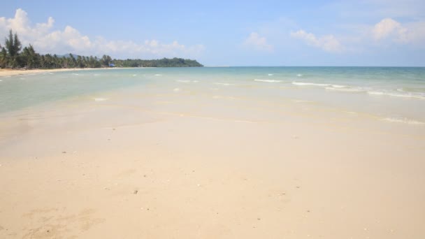 Hermoso Mar Cielo Azul Mar Andamán Tailandia — Vídeos de Stock