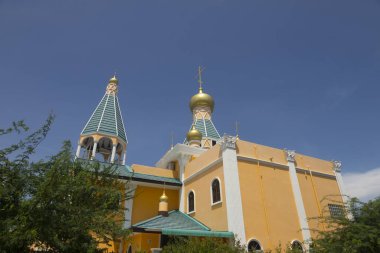 Orthodox Church with blue sky at Hua Hin , Thailand