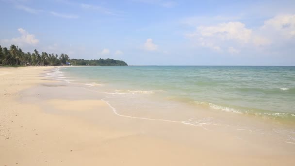 Красивое Море Голубое Небо Андаманском Море Таиланд — стоковое видео