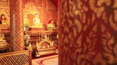 Wat Phra Singh Budist Tapınağı içinde Chiang Mai, Tayland.