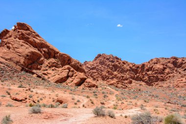 Valley of Fire State Park Nevada, ABD Büyük Kanyon yolu