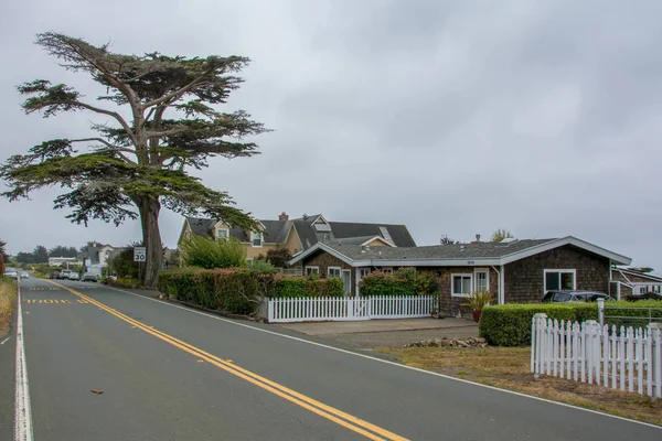 La strada lungo il Pacifico, Stati Uniti California — Foto Stock