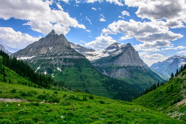 Landschaft Gletscher Nationalpark, montana usa — Stockfoto