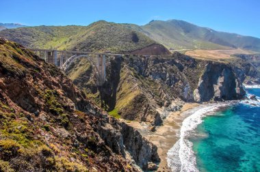 Bixby Köprüsü, Big Sur, Kaliforniya, ABD