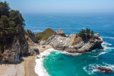 mcway falls, big sur, Kaliforniya, ABD