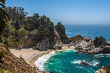 mcway falls, big sur, Kaliforniya, ABD