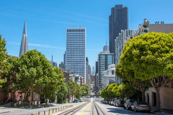 Downtown city of San Francisco, California, Estados Unidos — Foto de Stock