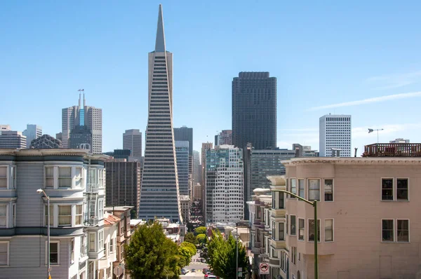 Downtown city of San Francisco, California, Estados Unidos — Foto de Stock