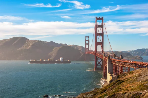 Golden Gate Köprüsü San Francisco, California, ABD dönüm noktası — Stok fotoğraf