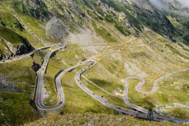 Transfagarasan yolu, Avrupa'da, Romanya (Transfagarashan en güzel yol)