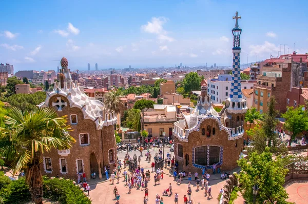 Casa en Park Guell, Barcelona, España —  Fotos de Stock