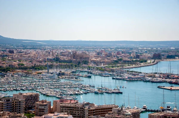 Panoramisch uitzicht op Palma de Mallorca, Spanje — Stockfoto