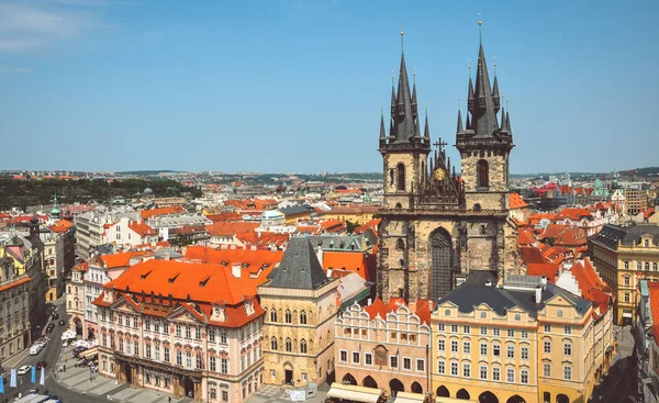 Old Town, Prague, Çek Cumhuriyeti Meryem Ana Kilisesi — Stok fotoğraf