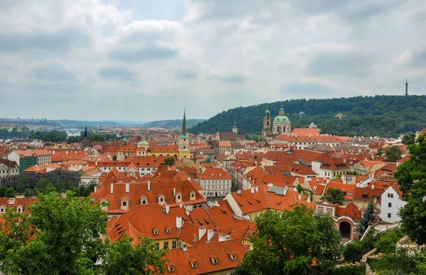 Panoramik Prag, Çek Cumhuriyeti — Stok fotoğraf