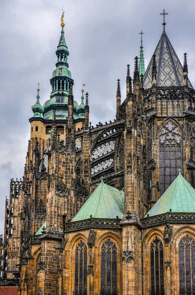 Katedrali, Saint Vite Prag, Çek Cumhuriyeti — Stok fotoğraf