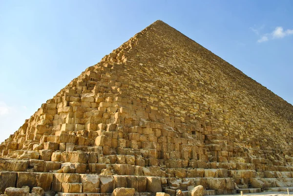 Piramidy w giza, Kair, Egipt — Zdjęcie stockowe