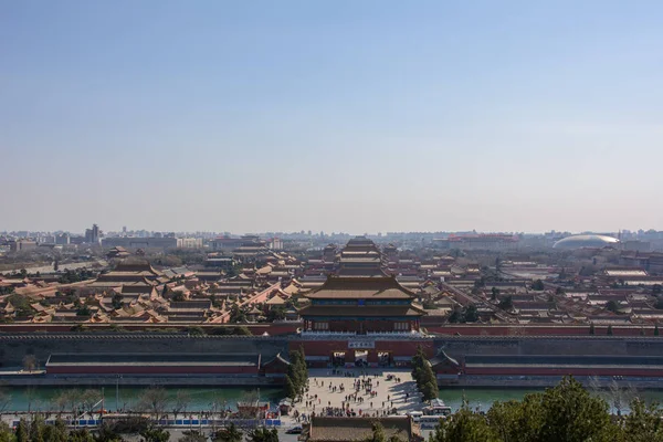 Peking fő attrakció - a Forbidden City, Kína — Stock Fotó