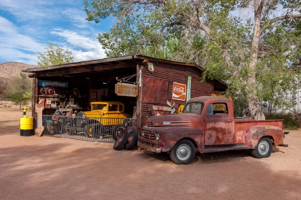 Hackberry Arizona Usa 2019 Rare Vintage Old School Car Sulla — Foto Stock