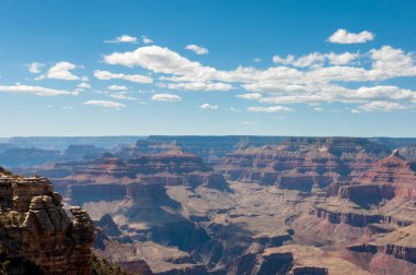 Mather Point 'in Büyük Kanyon Ulusal Parkı' ndaki uçurumları, Arizona Usa