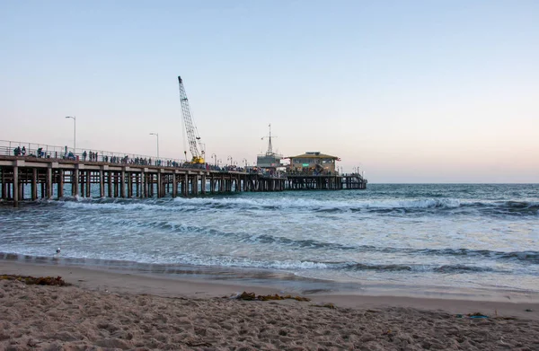 Santa Monica Pier Los Angeles Californie États Unis — Photo