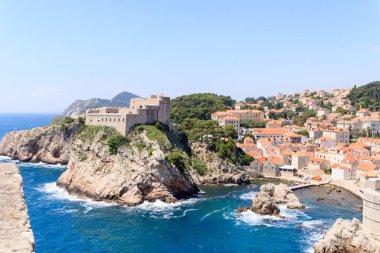Dubrovnik, Hırvatistan 'daki St. Lawrence Kalesi, Fort Lovrijenac Dubrovnik' in Cebelitarık 'ını aradı