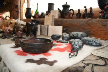 Geleneksel çatal bıçaklar, Altai.