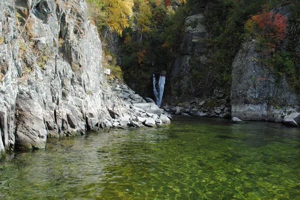 Felsen Ufer Des Teletskoje Sees Altai Stockfoto