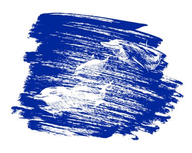 Yunuslar ile vektör grunge arka plan