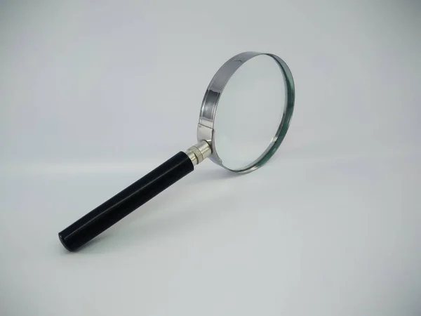 Magnifying glass isolated on white background — Stock Photo, Image