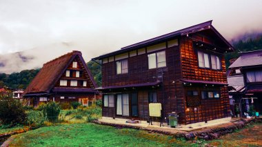 Shirakawa Japonya köyde git