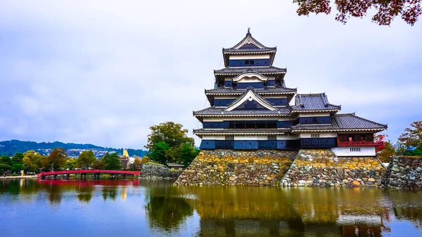 Замок Мацумото в Нагано — стоковое фото