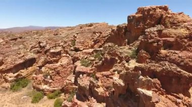 Çatlak ve kanyonlar Güney Afrika ile geçemez uçan uçak