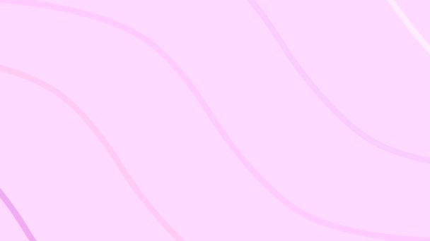 Streszczenie pętli tło z ruchomymi liniami, jasne fioletowe kolory — Wideo stockowe