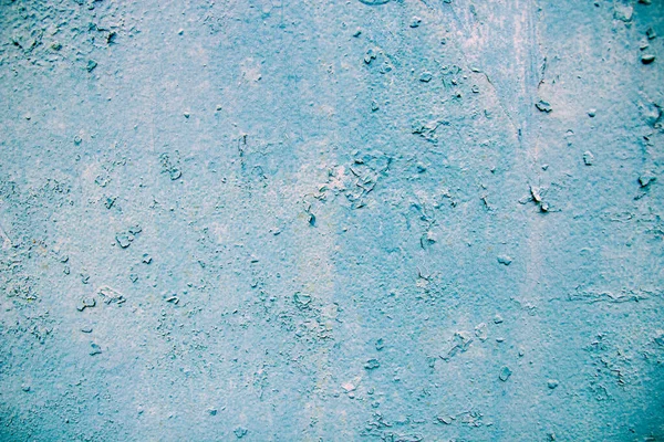 Синий старый потрепанный фон стены — стоковое фото