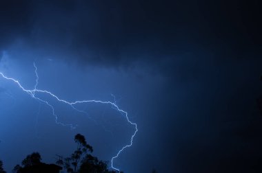 Geceleri şimşek fırtınası
