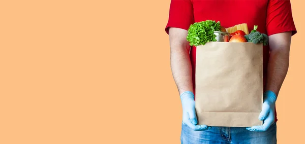 Güvenli yemek teslimatı kavramı