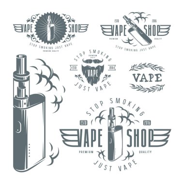Buharı bar ve vape etiket alışveriş
