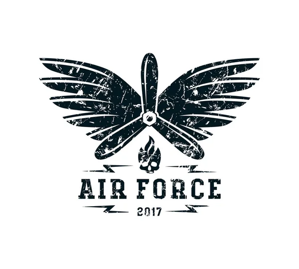 Emblema de la fuerza aérea — Vector de stock