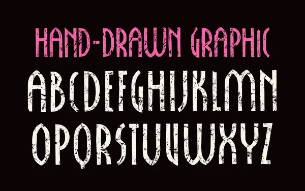 Yeni Gotik tarzı dar sanserif yazı tipi