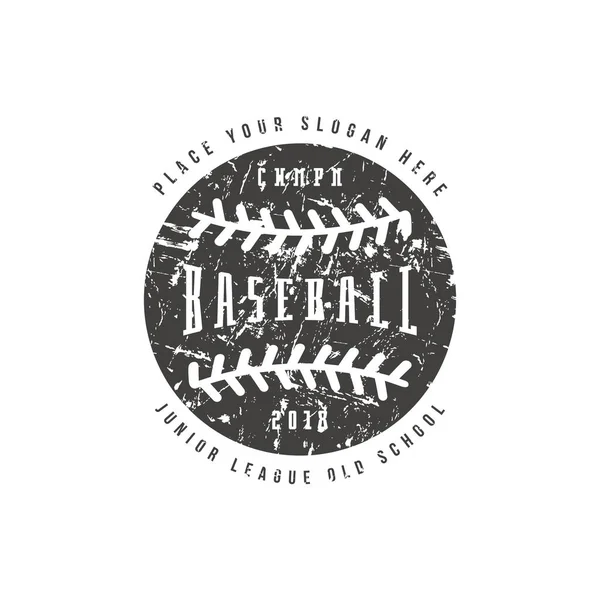 Emblem av baseball mästerskapet — Stock vektor