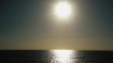 Balear Sea in the Morning Sun Reflection