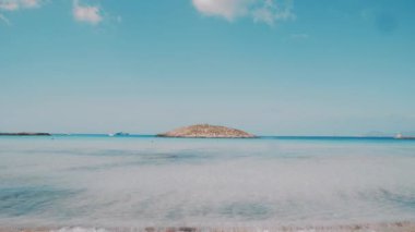 Balear Adası Formentera Temiz Sahil