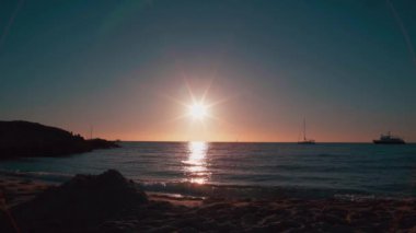 Balearic Island Formentera Beautiful Sunset