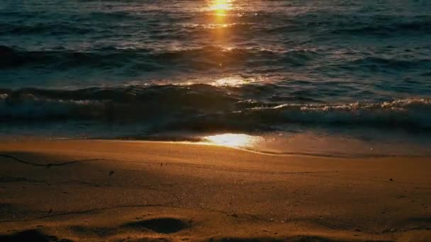 Islas Baleares Formentera BeacH Reflejando Sol — Vídeo de stock