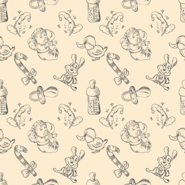 Uyuyan bir bebek ve oyuncak bir rüya 2 sorunsuz kroki