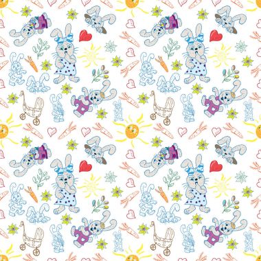 küme, öğesi de için seamless modeli çocuk çizimi